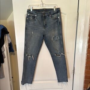 GAP Distressed Blue Jeans